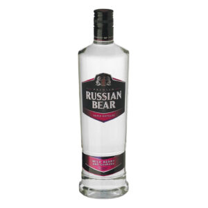 RUSSIAN BEAR Wild Berry With Guarana Vodka 750ml