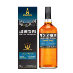 AUCHENTOSHAN Three Wood Single Malt Scotch Whisky 750ml