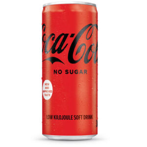 COCA-COLA No Sugar Soft Drink Can (6x 300ml)
