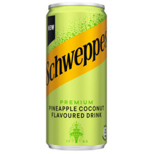 Schweppes Pineapple Coconut Can (6 x 200ml)