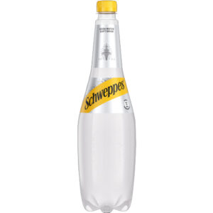 Schweppes Soda Water 1 litre (1x1litre)