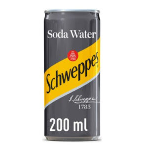 Schweppes soda water (200mlx6)